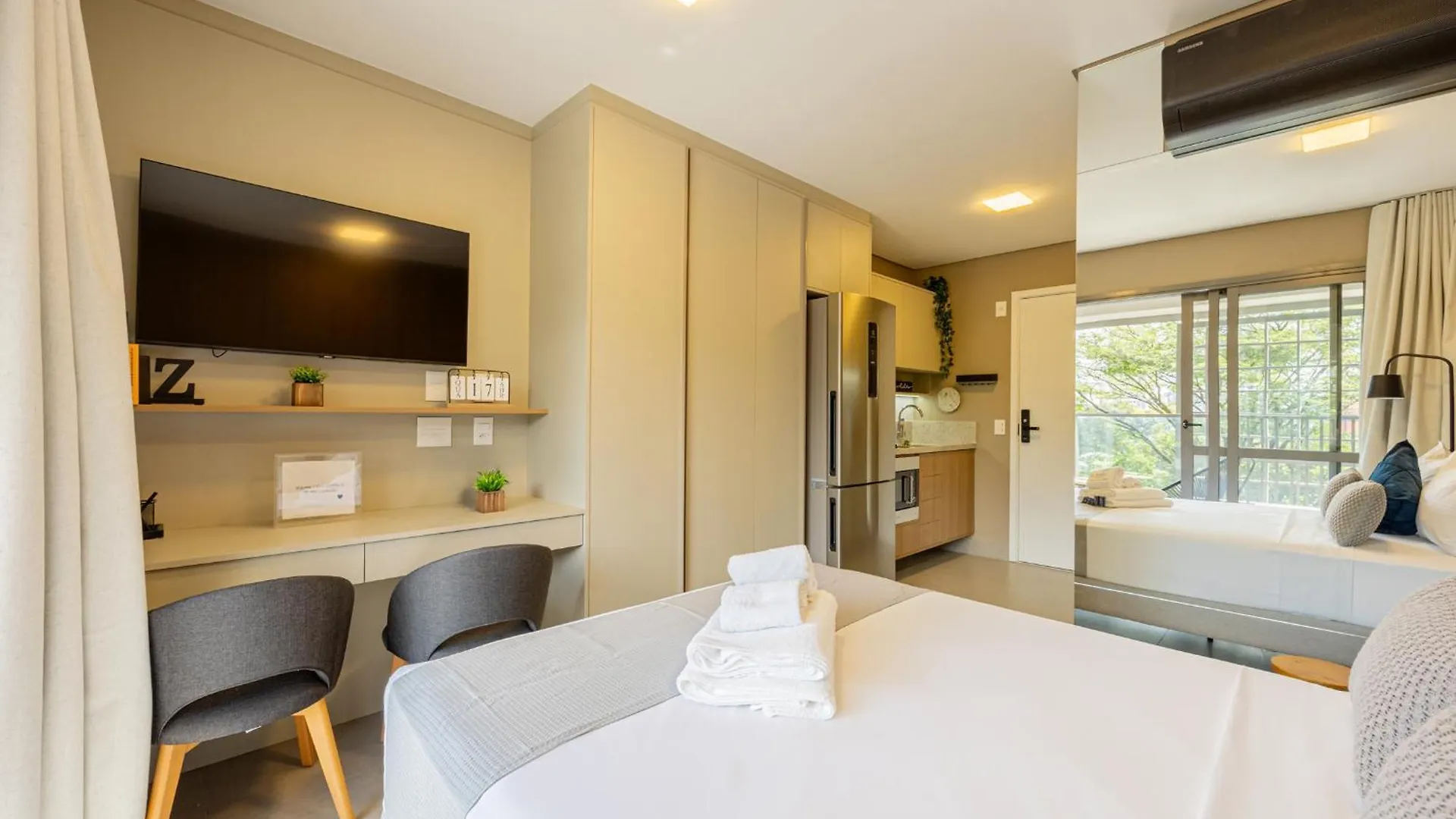 Apartment Easy Star - Belo Studio Bem Decorado No Campo Belo - Hb01I Sao Paulo